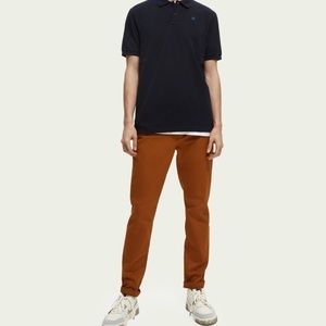 Scotch & Soda 32 X 32 Super Slim Fit Mott Cotton Chino Pants